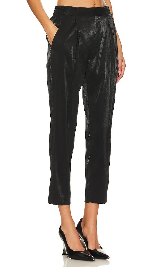 ALLSAINTS Aleida Shine Trouser in Black