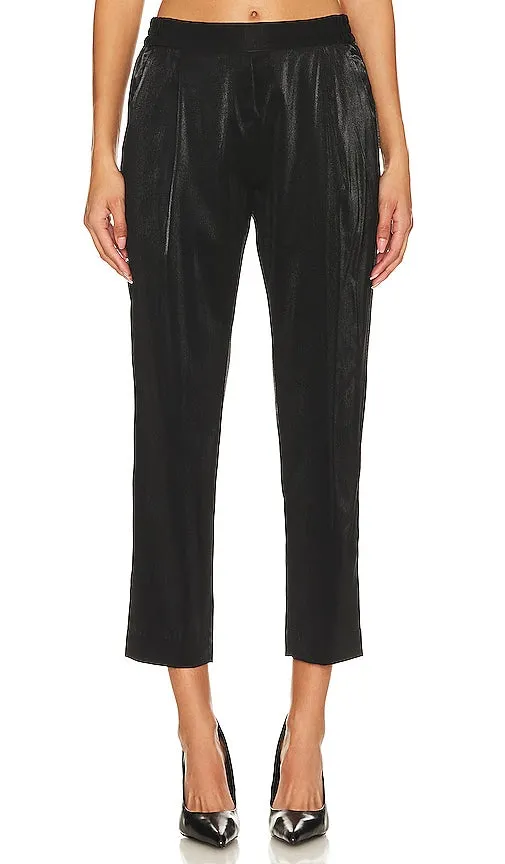 ALLSAINTS Aleida Shine Trouser in Black