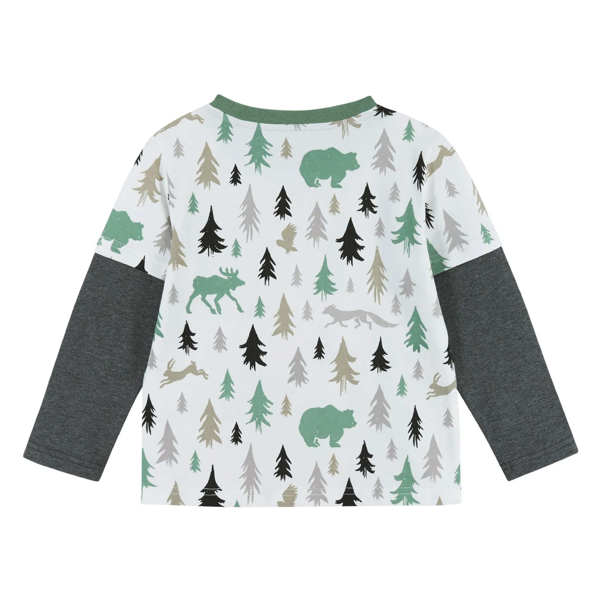 Boys Forest Vibes Pocket Tee