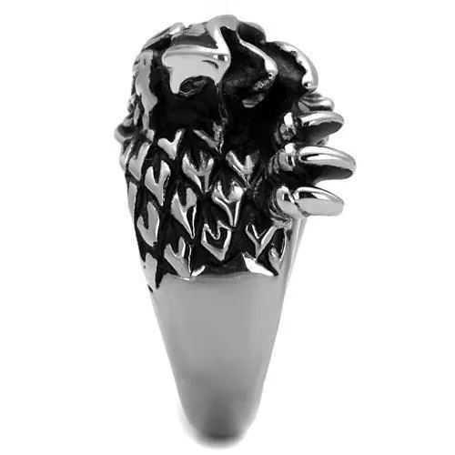 Eagle Biker Ring in Stainless Steel