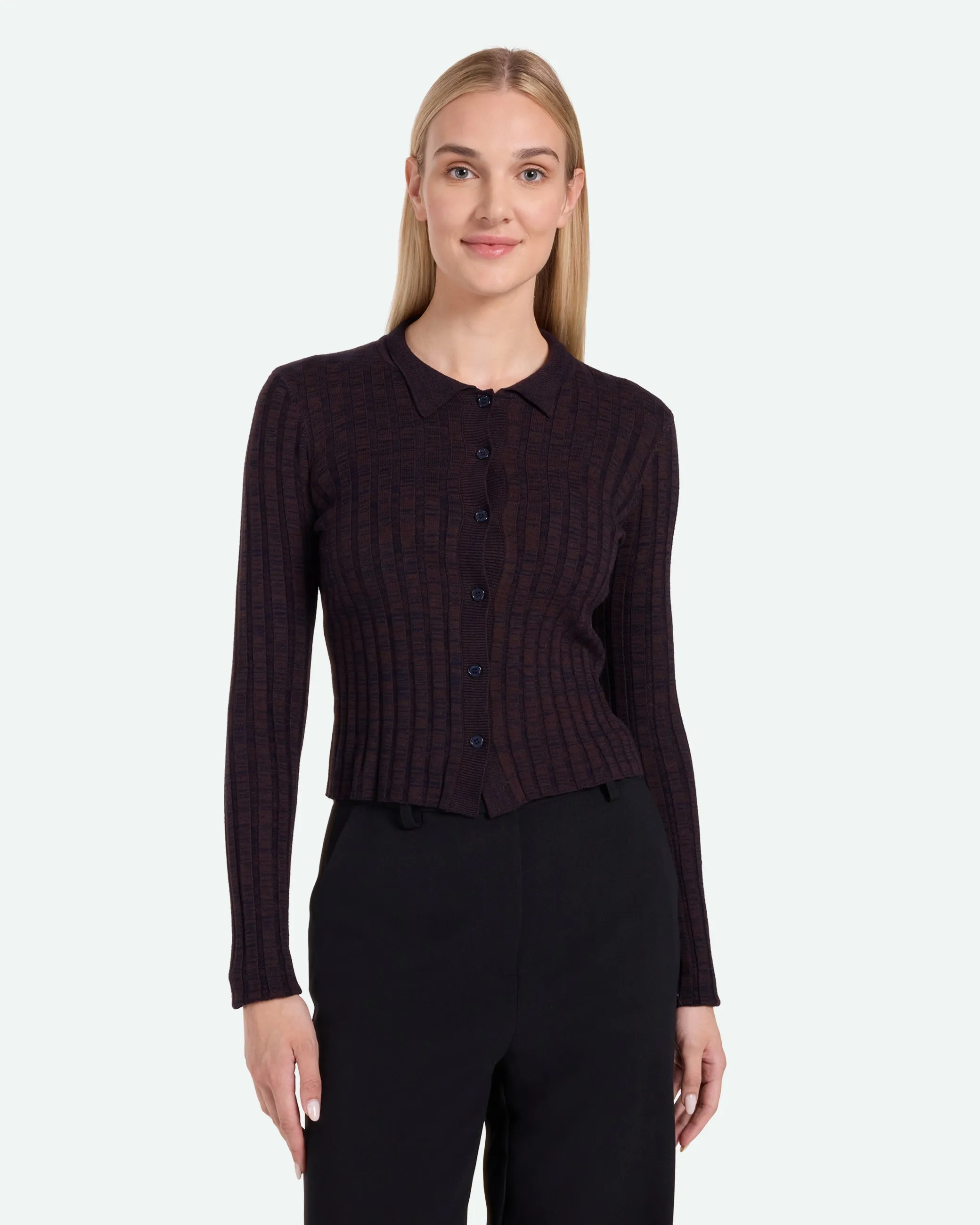 Helens 3770 Cardigan - Sky Captain