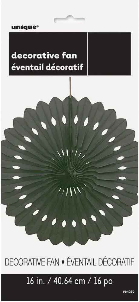 Honeycomb Fan - Black