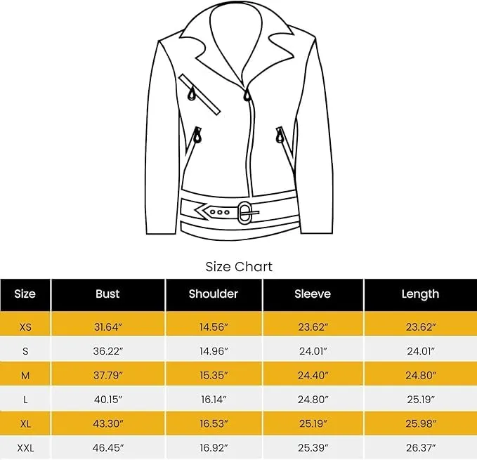 Leather Jets Womens Yellow White Genuine Sheepskin Asymmetric Biker Lapel Collar Sportswear Caf Racer Leather Jacket