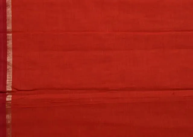 Maroon Zari Slub Handloom