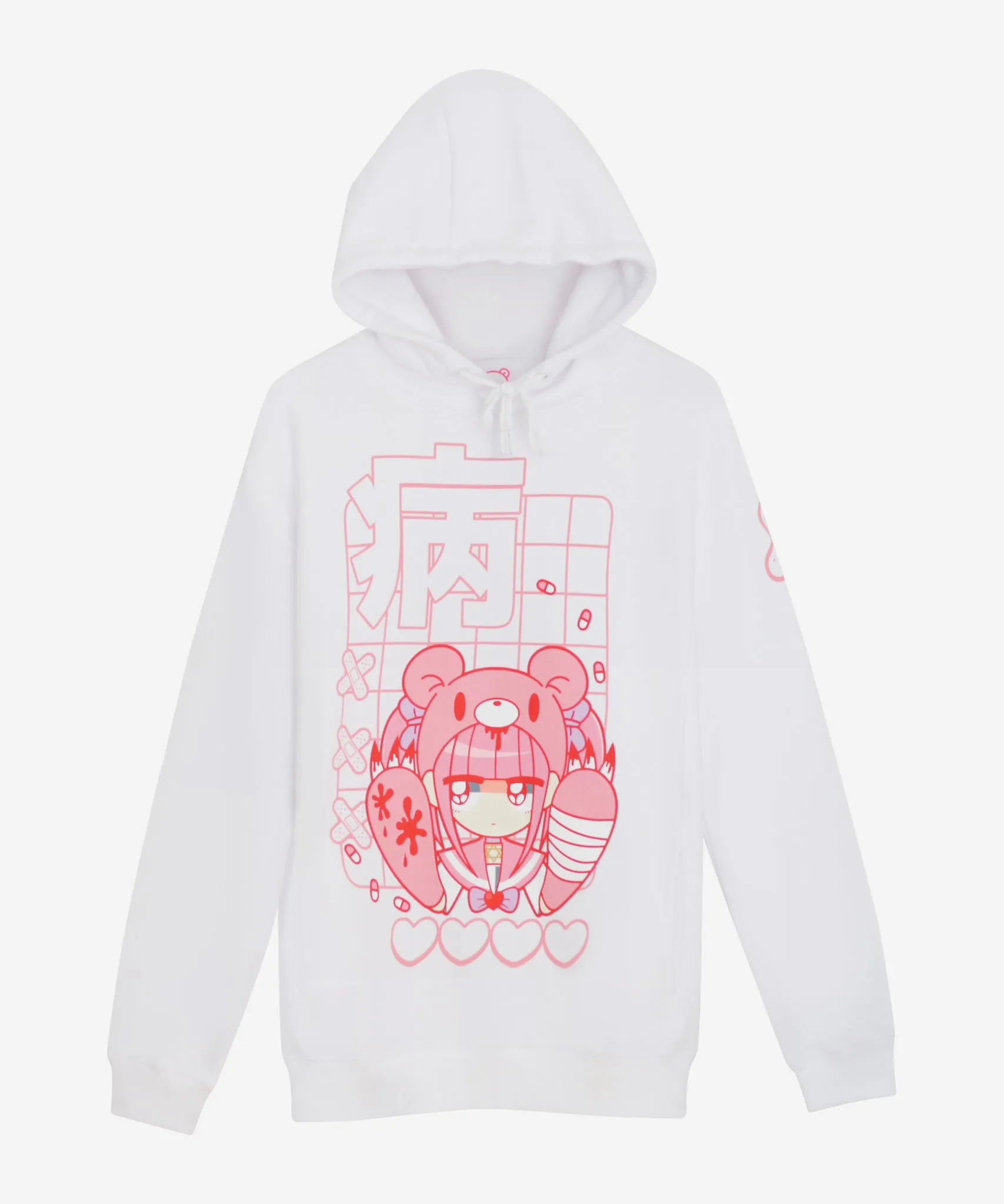 MENHERACHAN x Gloomy Bear Bandaid Oversized Hoodie