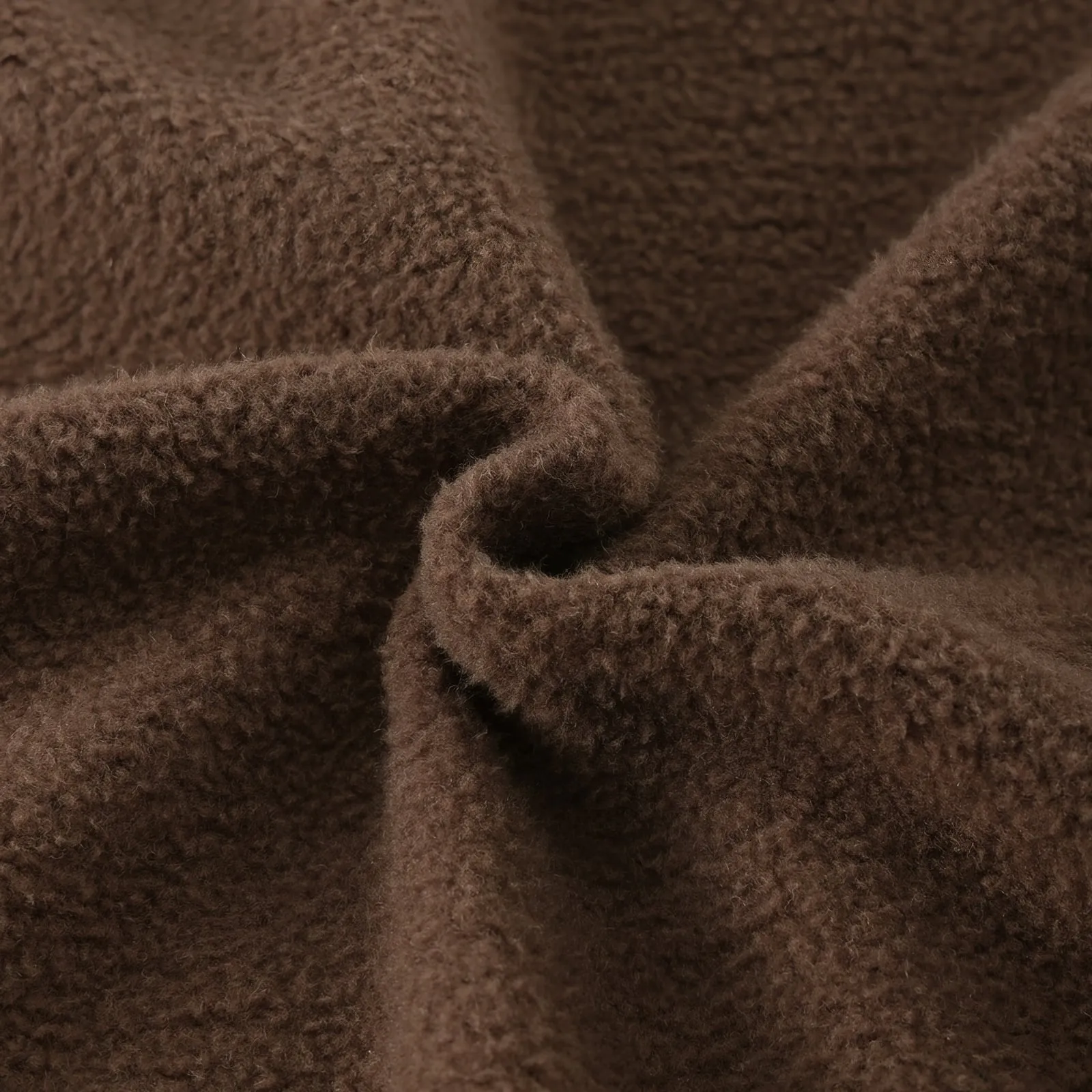 Oversized Solid Fleece Pullover Hoodie