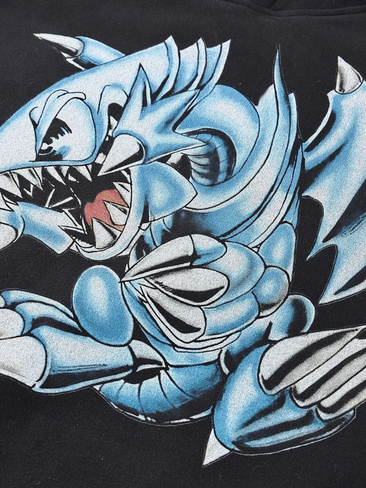 "BLUE EYES" - Yu-Gi-Oh!  Anime Oversized Hoodie