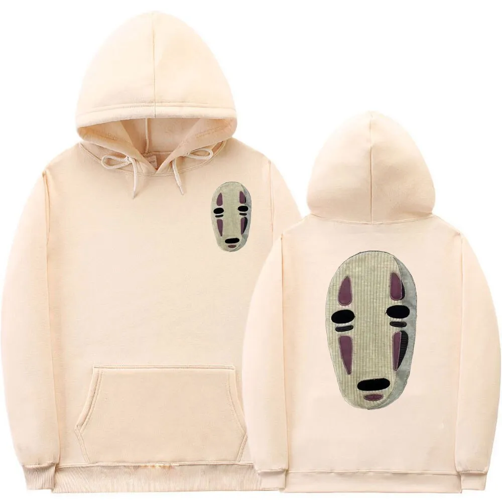 "FACELESS" - No Face Studio Ghibli Anime Oversized Hoodies | 6 Colors