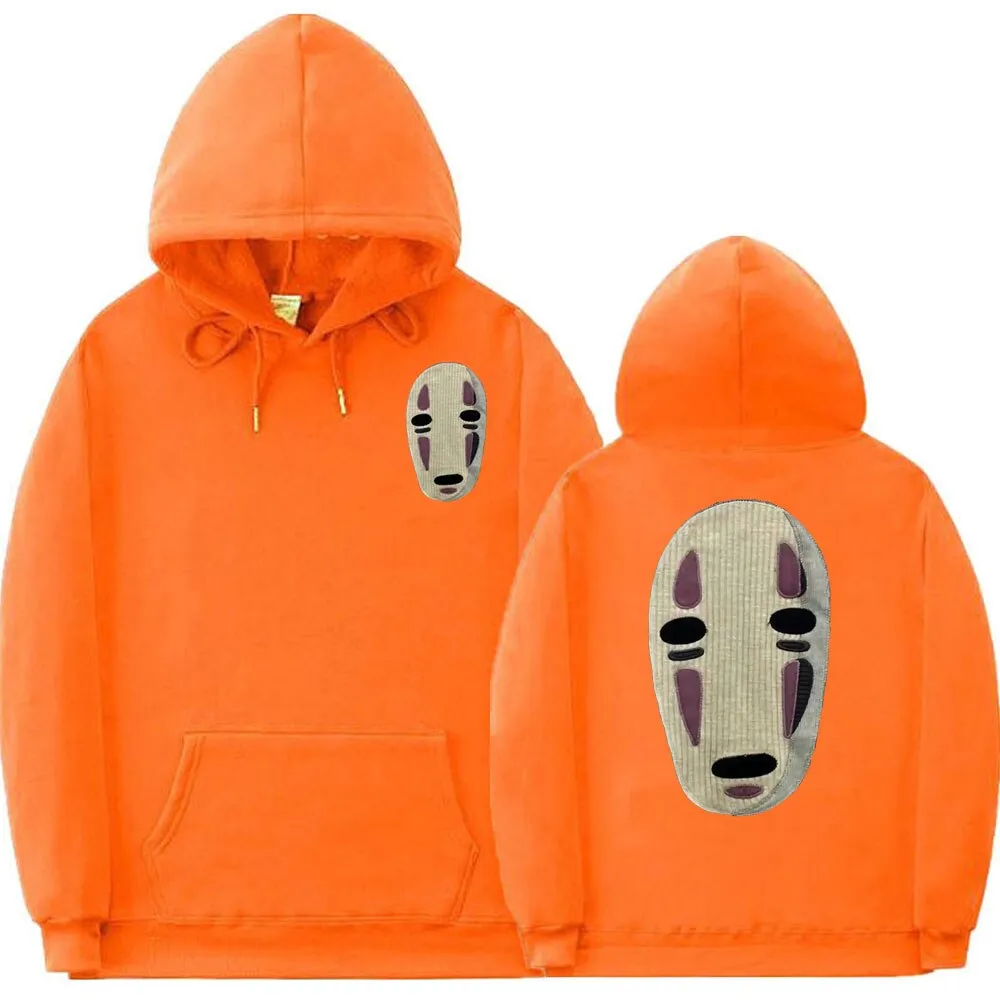 "FACELESS" - No Face Studio Ghibli Anime Oversized Hoodies | 6 Colors