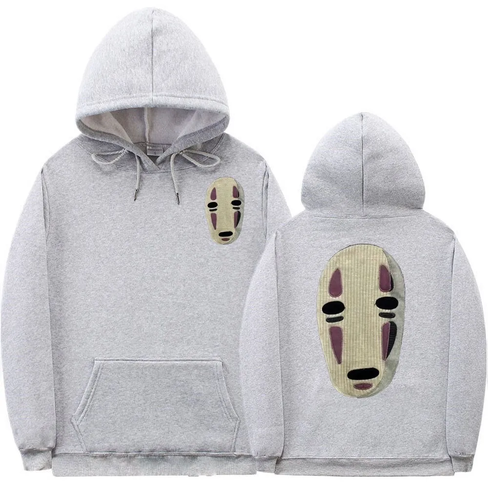"FACELESS" - No Face Studio Ghibli Anime Oversized Hoodies | 6 Colors