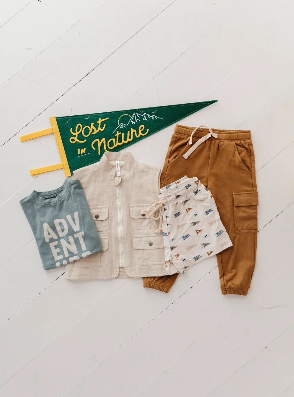 Short Sleeve Tee - Adventure in Storm, Boys