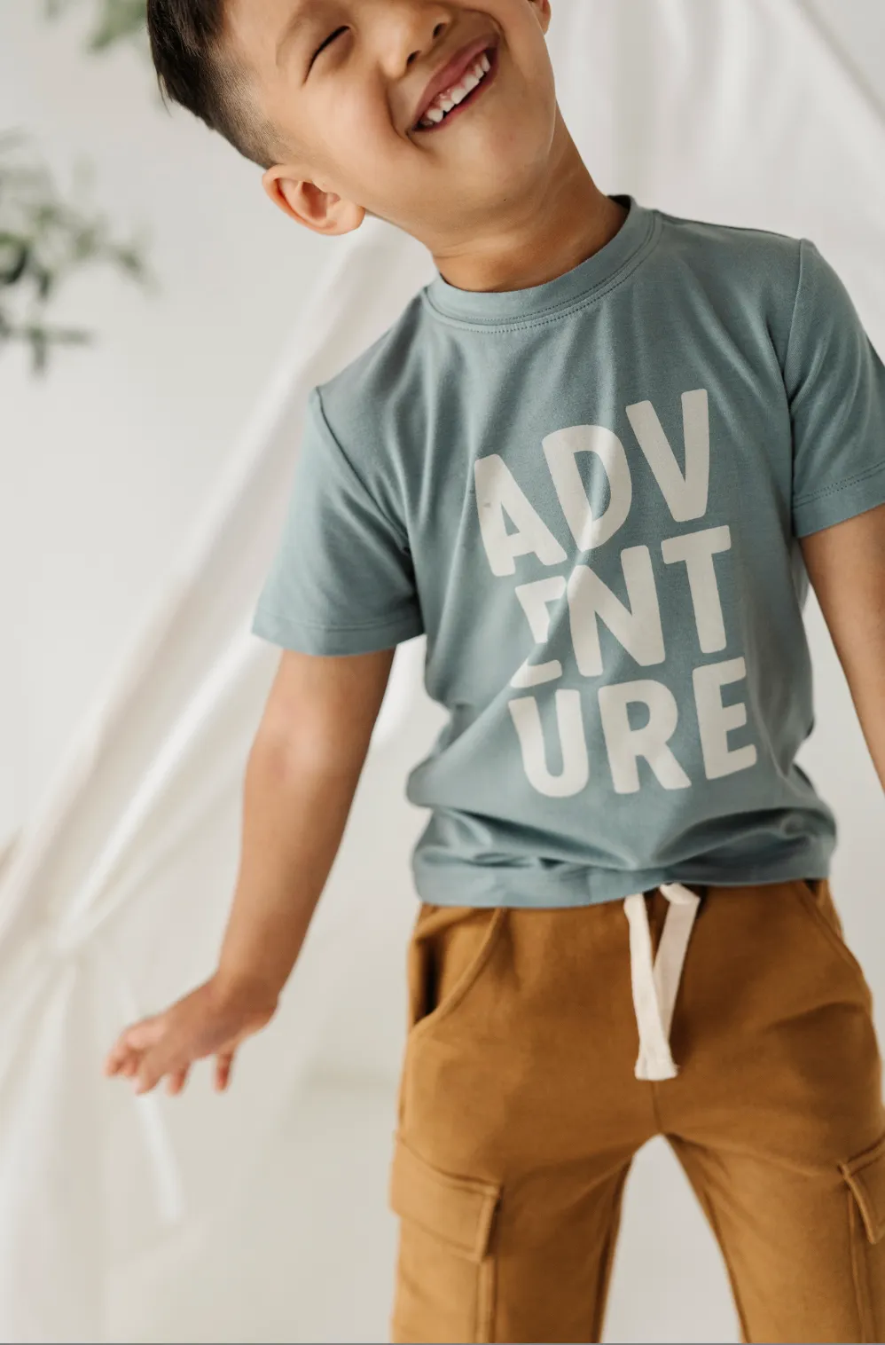 Short Sleeve Tee - Adventure in Storm, Boys