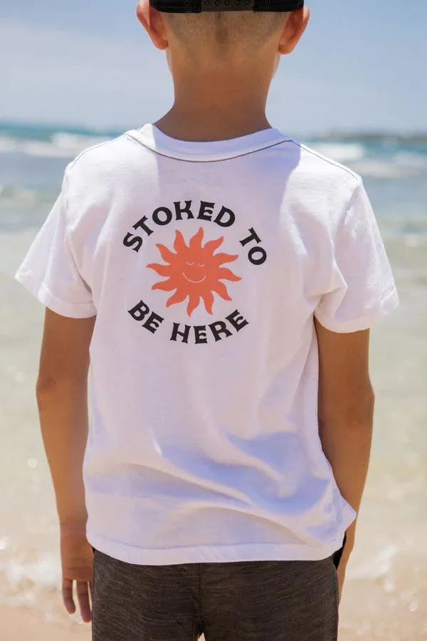 Stoked To Be Here Tee