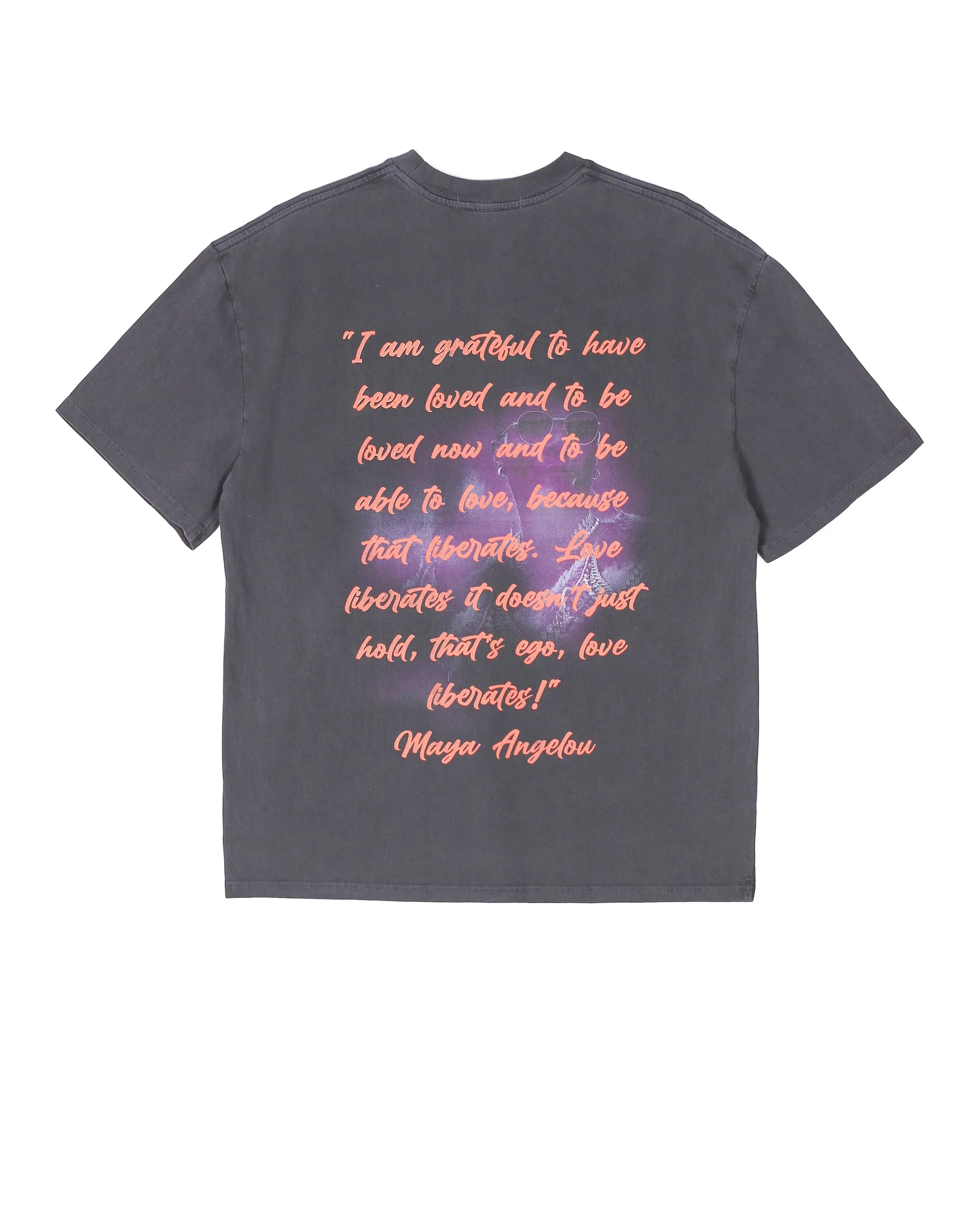 Wizkid More Love Less Ego Heavyweight Vintage Washed T Shirt