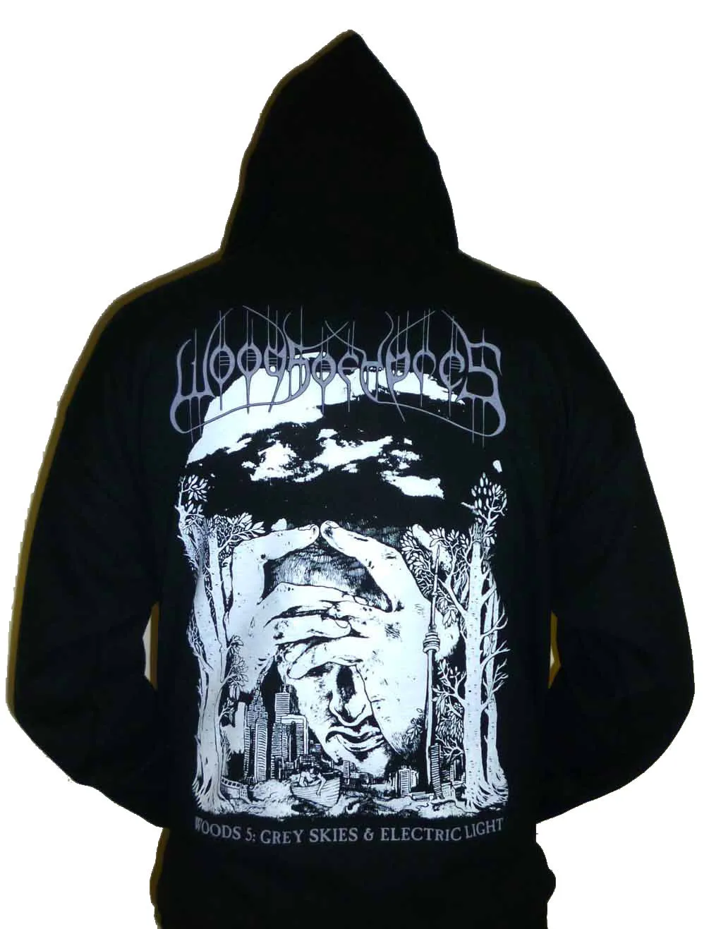 Woods Of Ypres "Woods 5: Grey Skies & Electric Light" Zip Up Hoodie