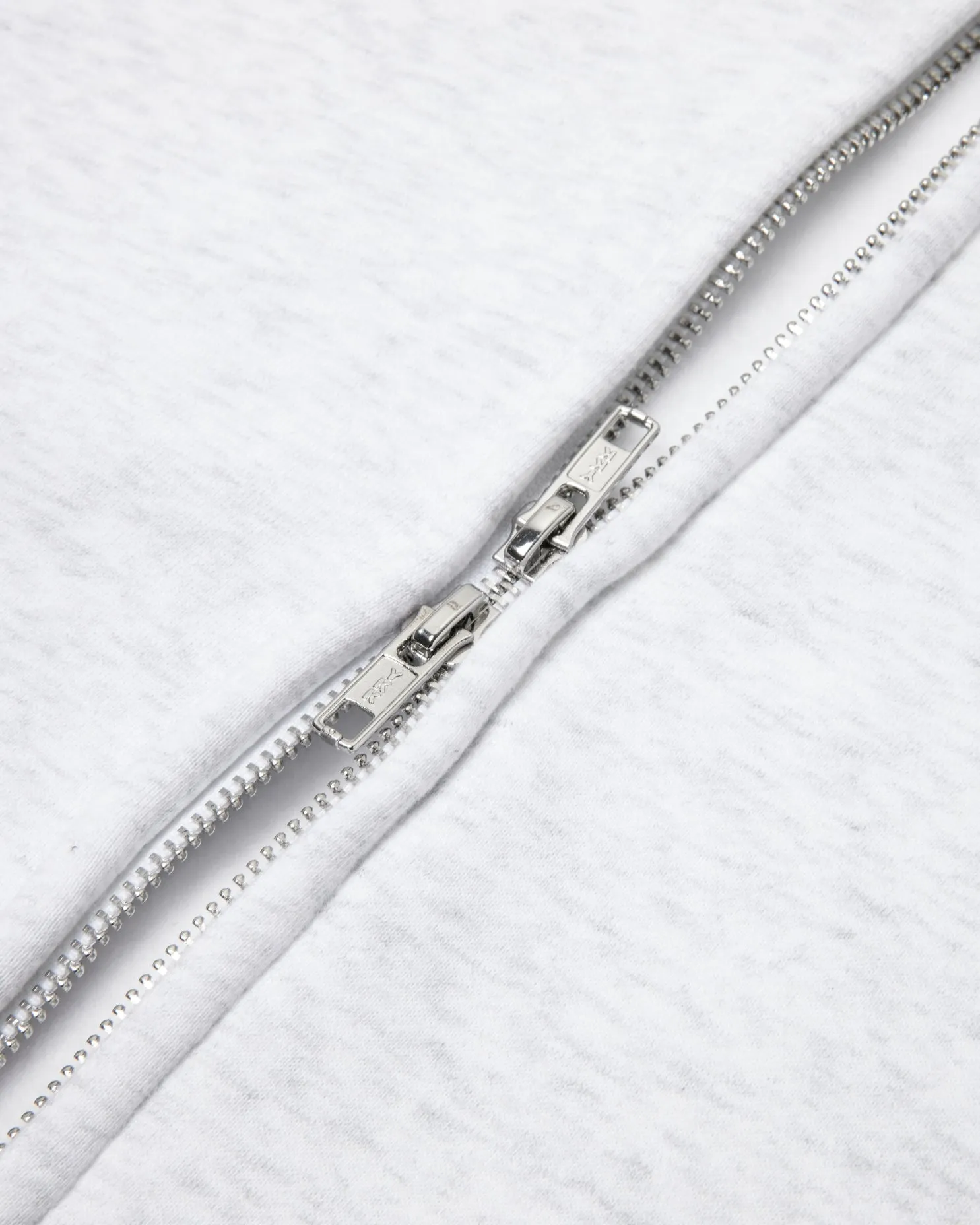 Zip Up Hoodie (Marle White)
